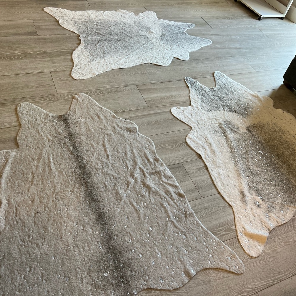Cowhide rug